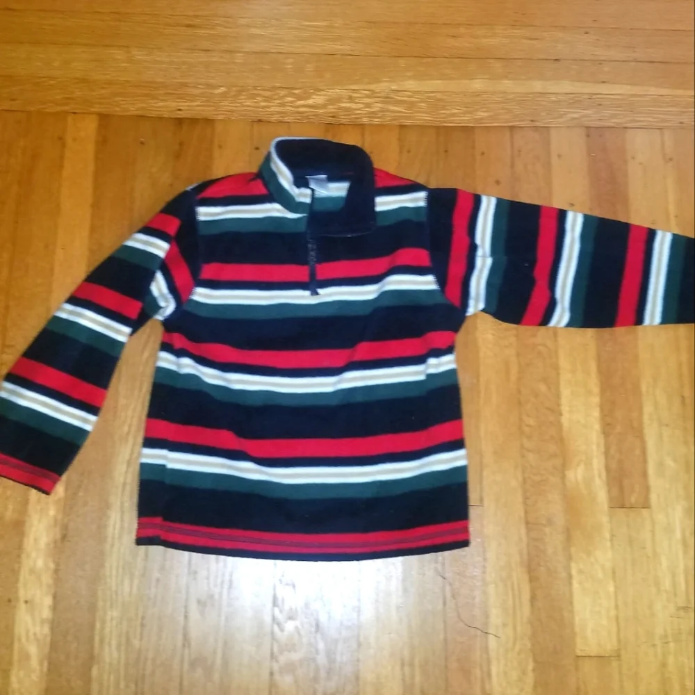 Gymboree fleece sweatshirt. Striped.